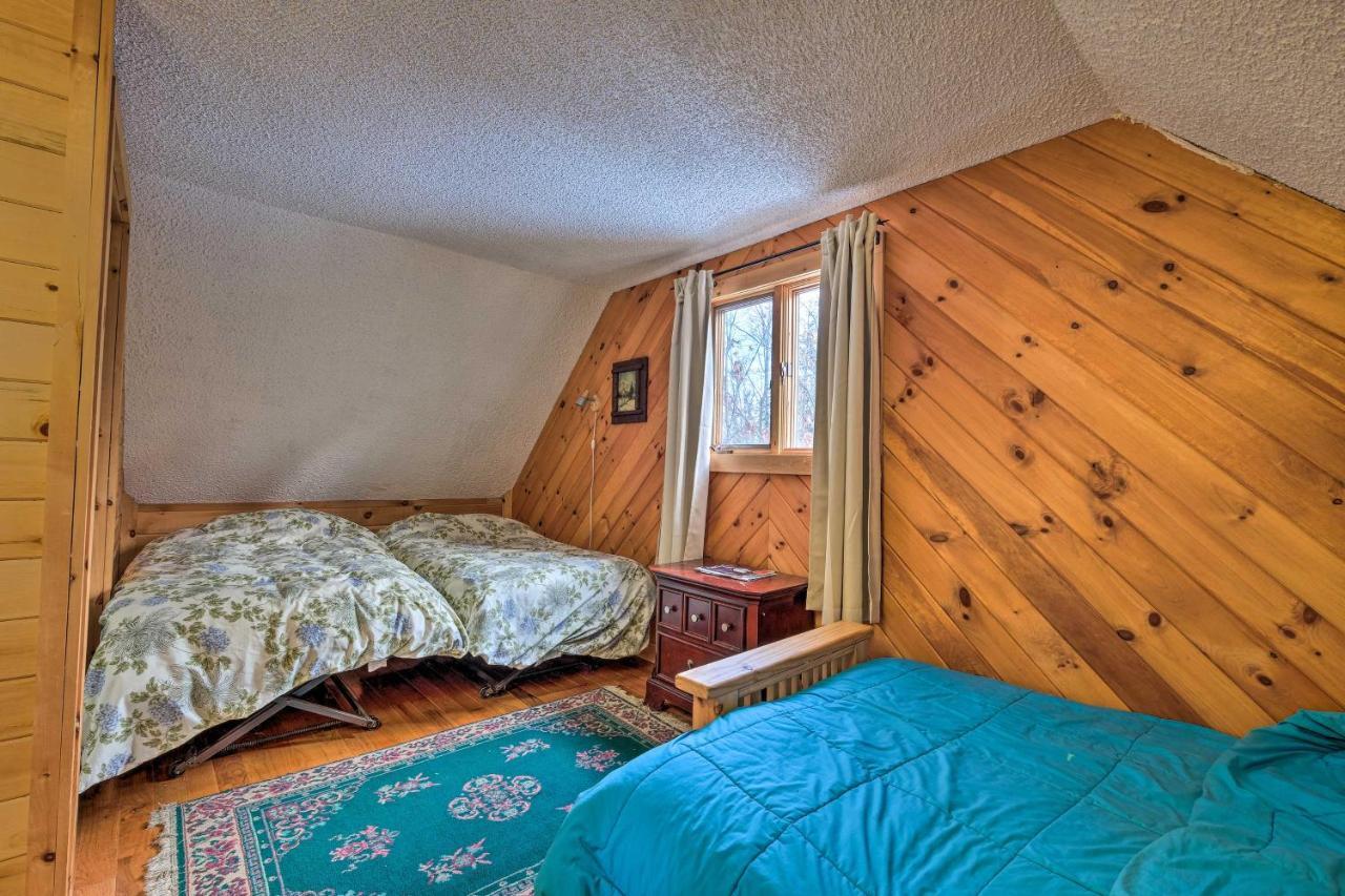 فيلا Secluded Johnsburg Retreat With Hot Tub And Fire Pit المظهر الخارجي الصورة